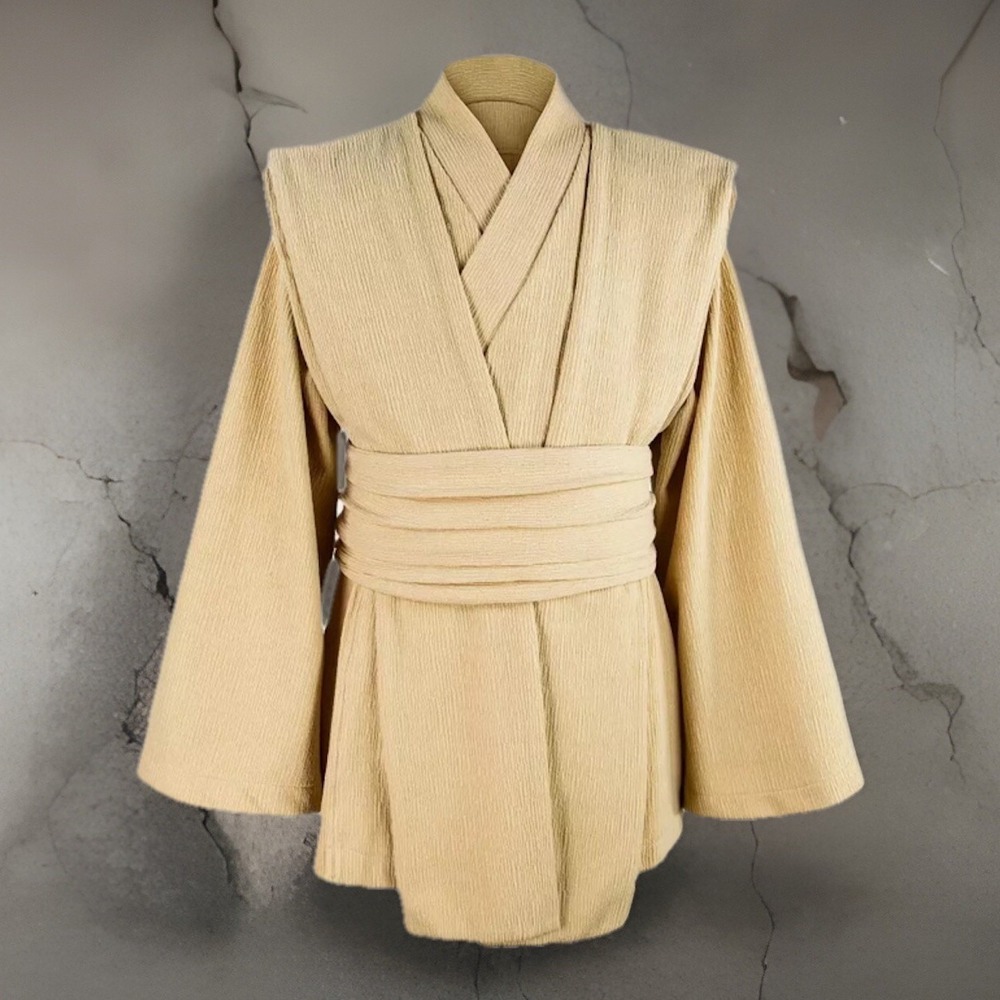 Disney Parks Star Wars Galaxy's Edge Jedi Tunic 2XL 3XL Beige Khaki Cosplay
